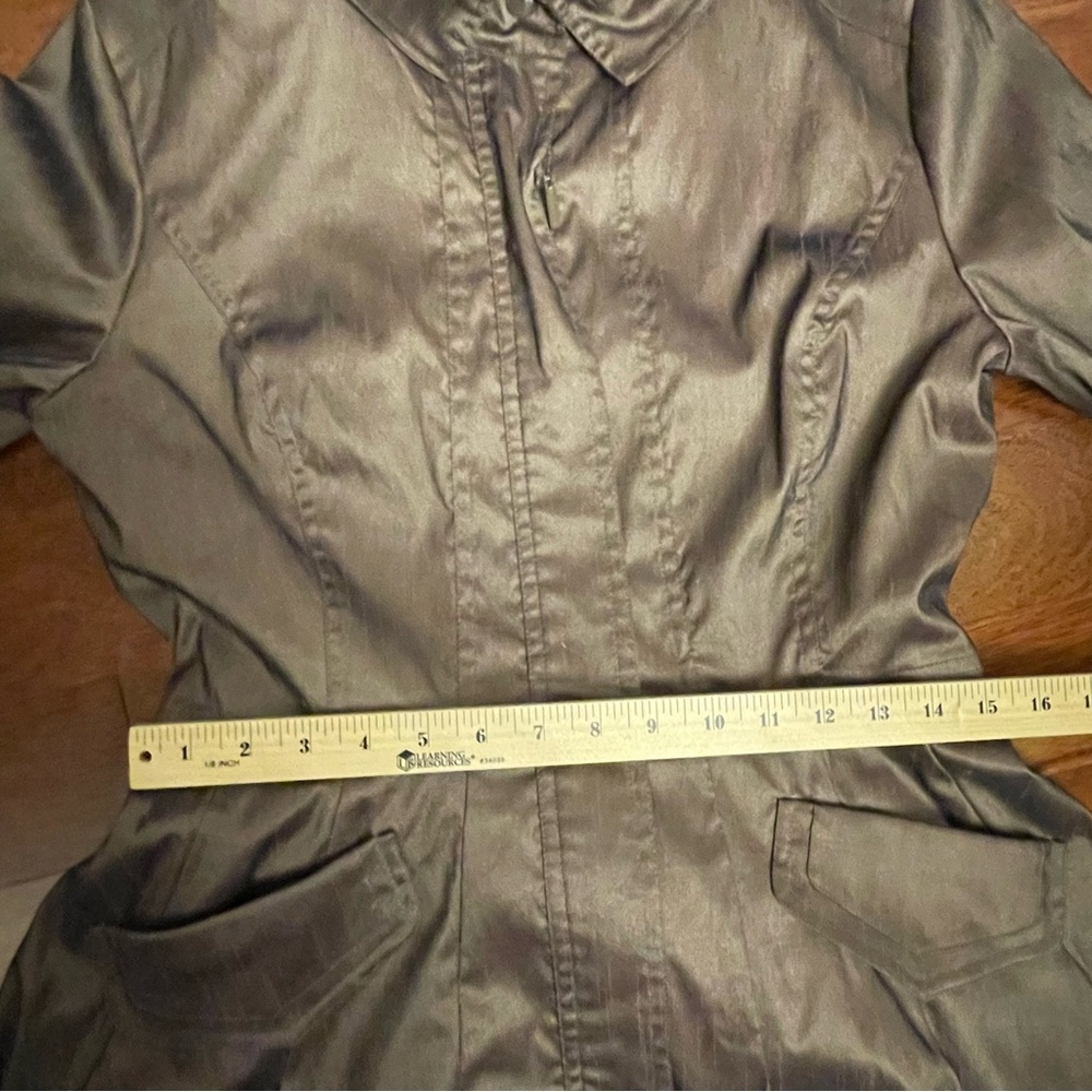 Chic Brown Trench Coat - Picture 5 of 6